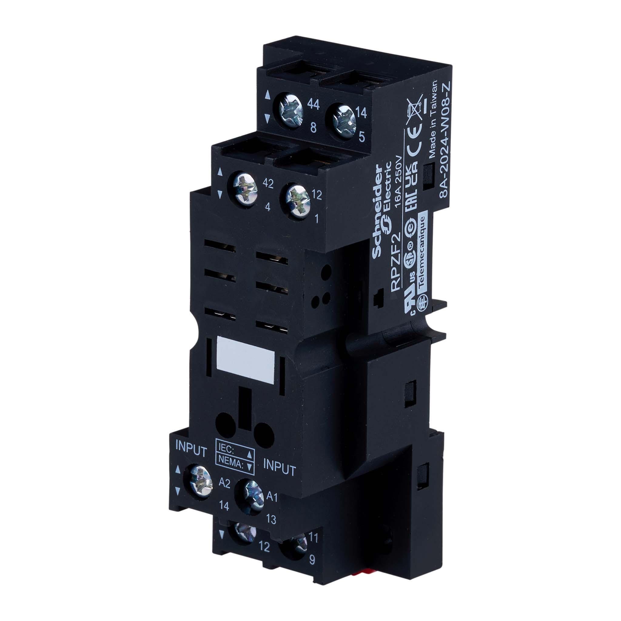RPZF2 Schneider Electric Zelio 16A Plug-In Relay Socket